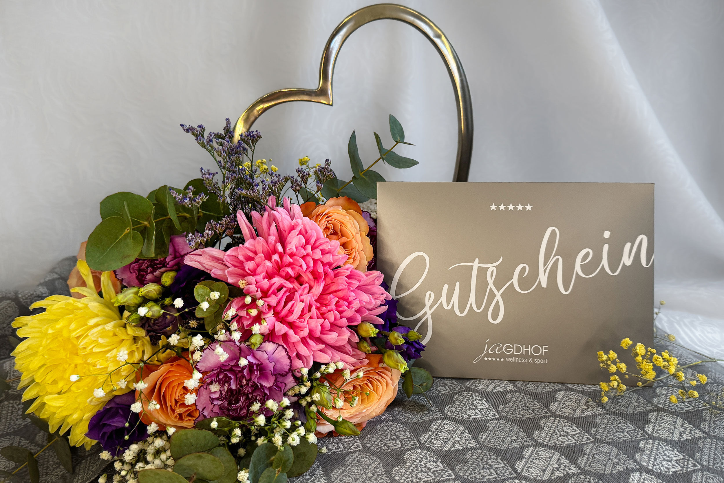 Gutschein zum Muttertag für das Wellnesshotel Jagdhof Bayern